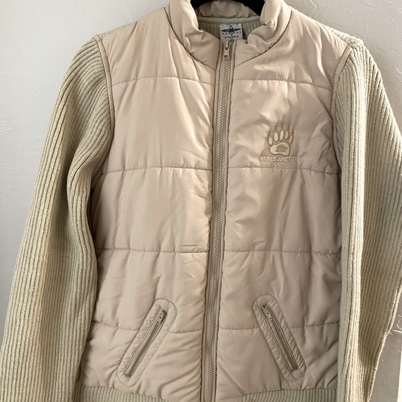 Puffer and Knit Jacket - Picture 1 of 4